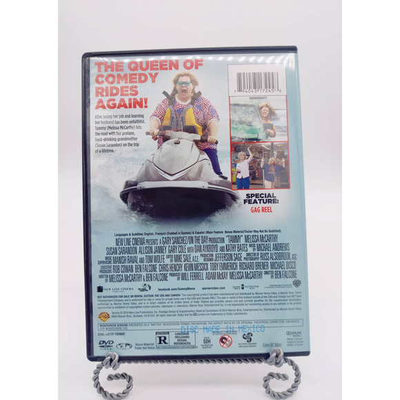 Tammy Dvd Melissa McCarthy Comedy Movie Susan Sarandon Hilarious Kathy Bates Fun - Picture 2 of 9